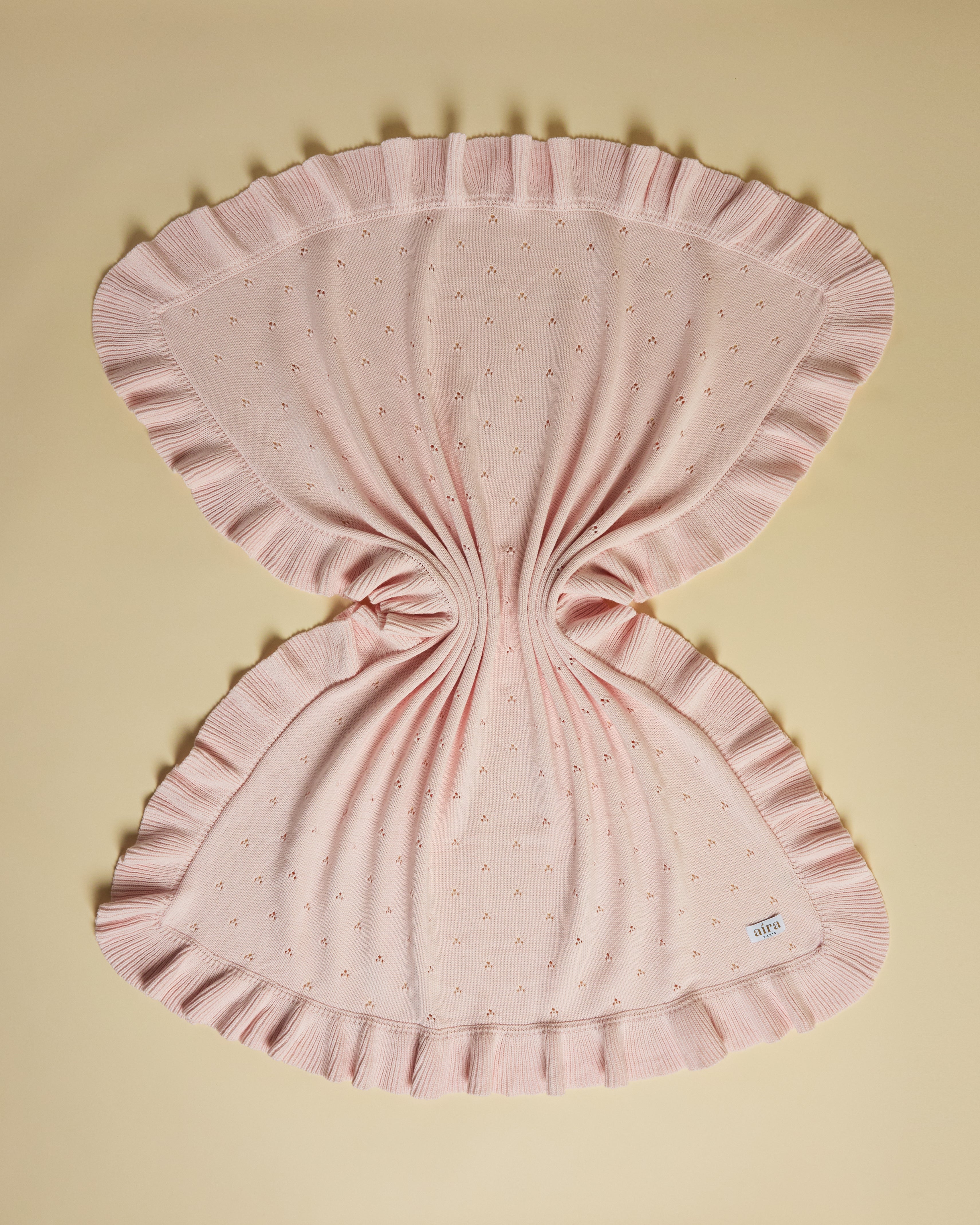 Rosé blanket pink/beige
