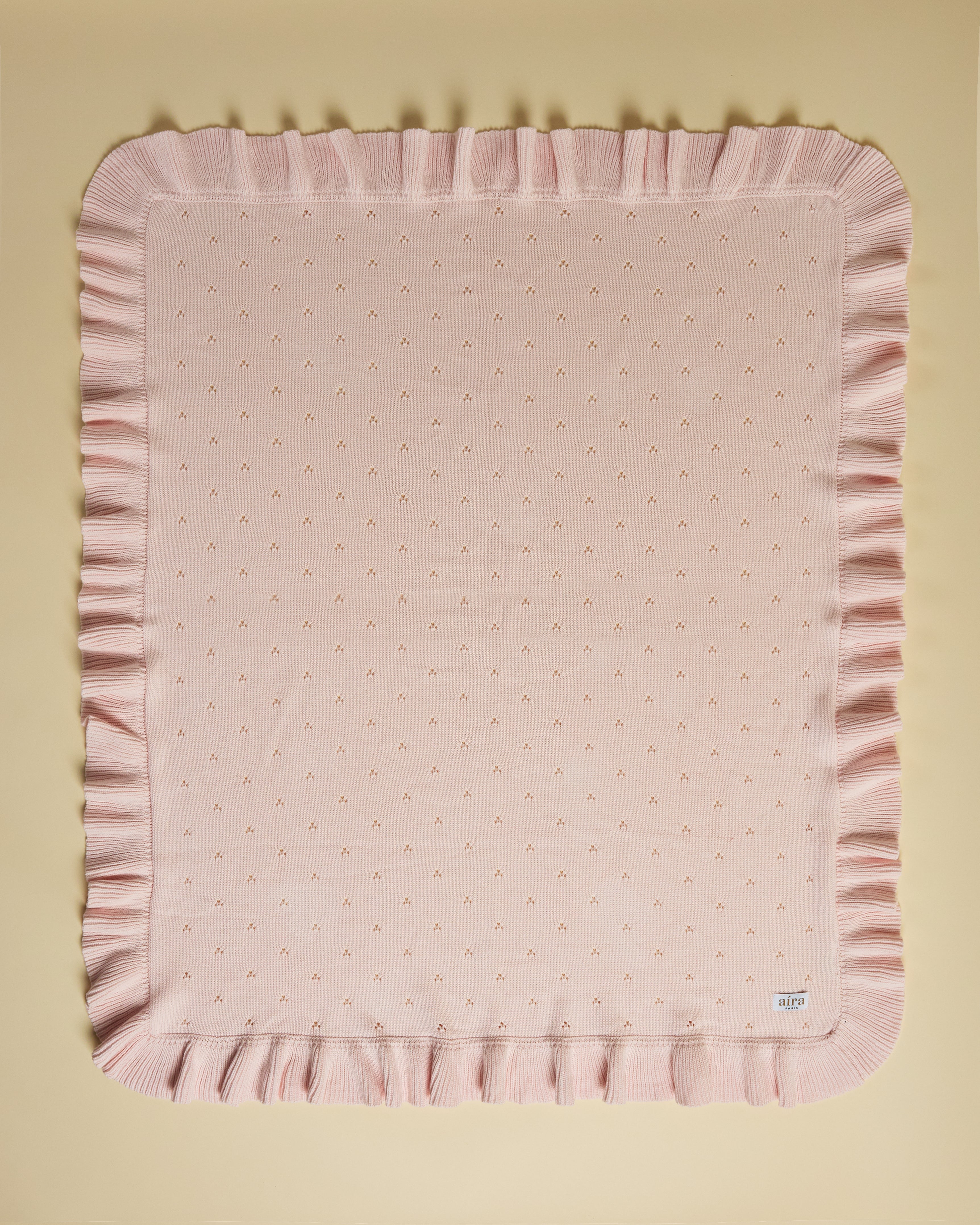Rosé blanket pink/beige