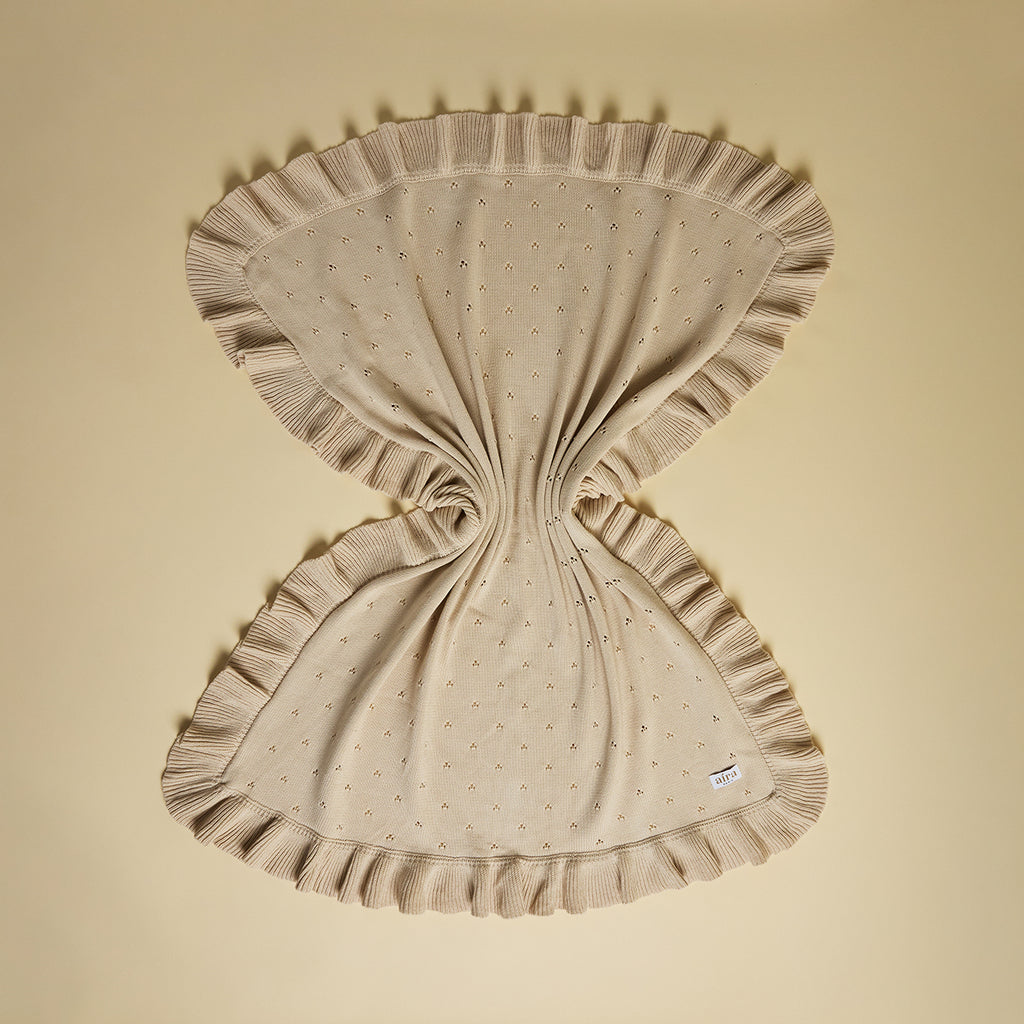 Rosé blanket pink/beige